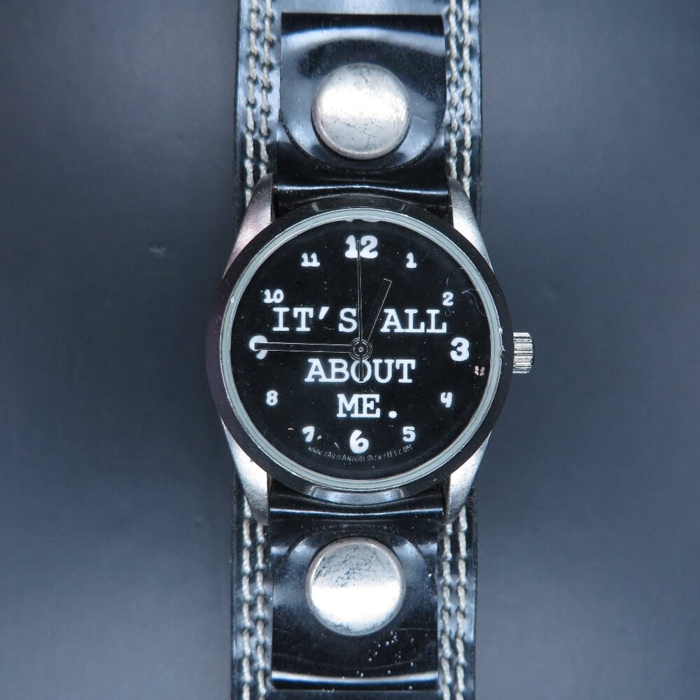 "David & Goliath" Unisex Wrist Watch